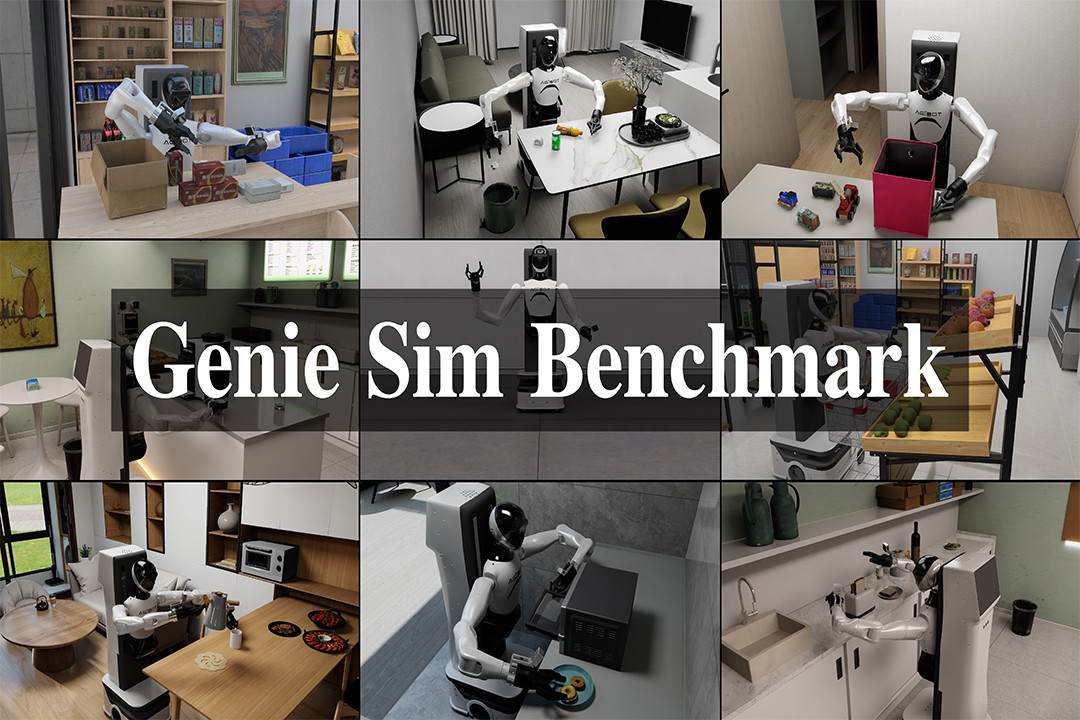 再掀开源浪潮！米兰官网机器人发布并开源仿真评测工具Genie Sim Benchma...